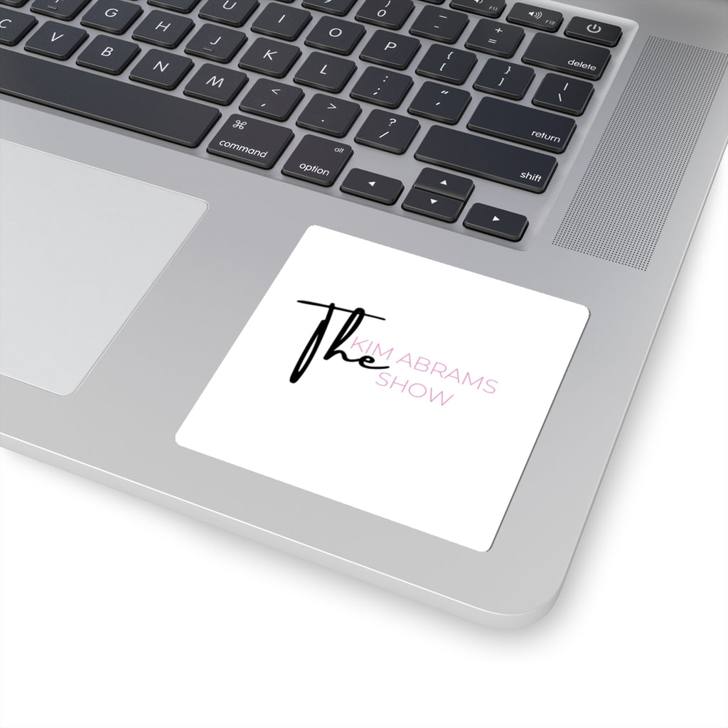 Stylish Kiss-Cut Stickers for The Kim Abrams Show, Fun Decor, Laptop Stickers, Journaling, Gift Idea, Cute and Trendy
