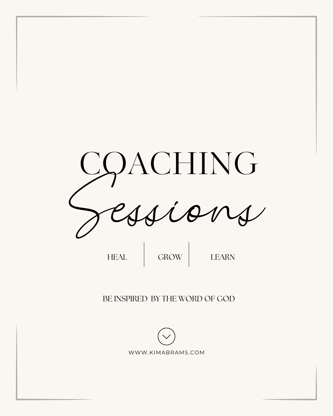 Coaching Sessions (1 on 1)